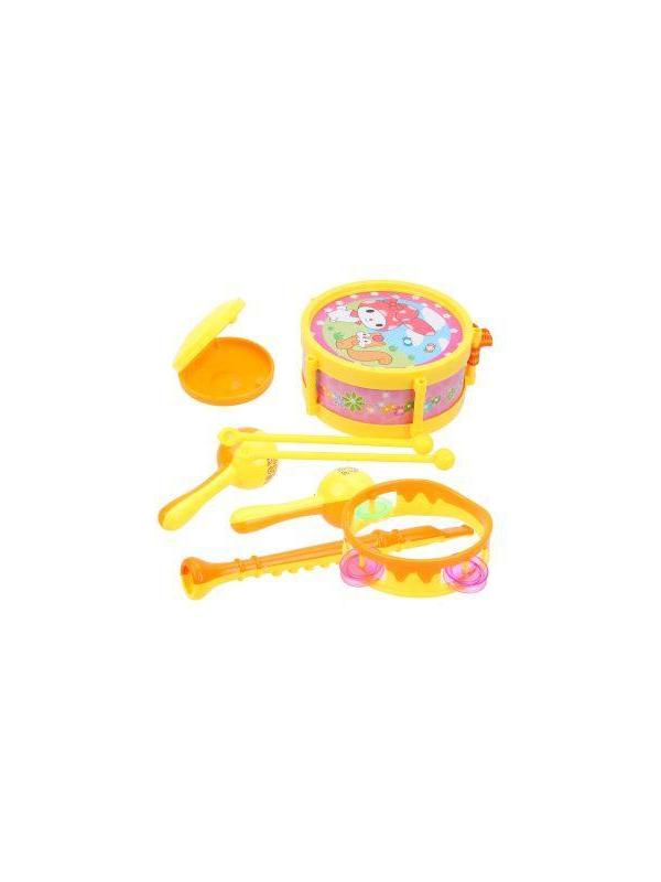 Набор музыкальных инструментов 8 предм., пакет, в ассорт.