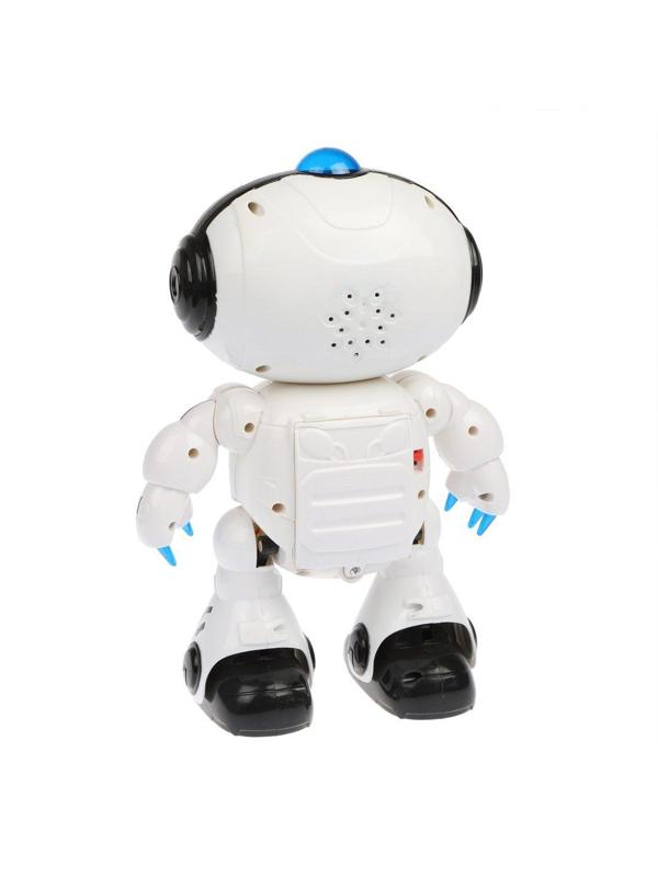 Робот эл., свет, звук, эл.пит.АА*3шт.не вх.в комплект, коробка