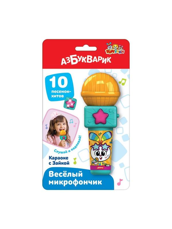 Микрофон Караоке с Зайкой