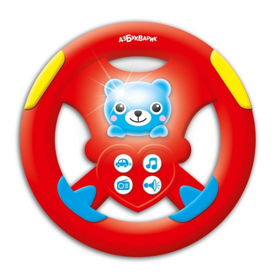 Руль музык. Бип-бип Красный