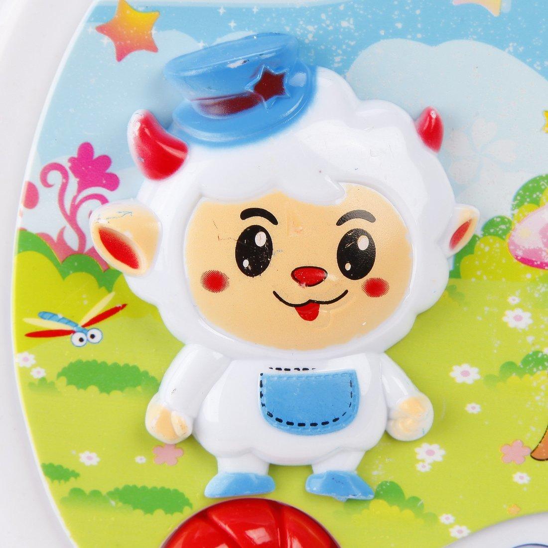 Гитара эл. веселая овечка в ассорт., эл.пит. AA*2шт. в комплект не входят, в
ассорт.