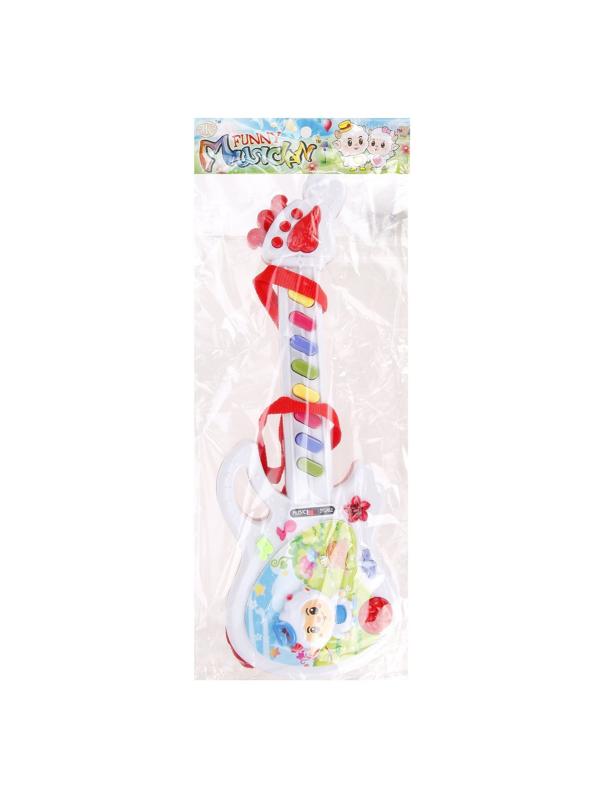 Гитара эл. веселая овечка в ассорт., эл.пит. AA*2шт. в комплект не входят, в
ассорт.