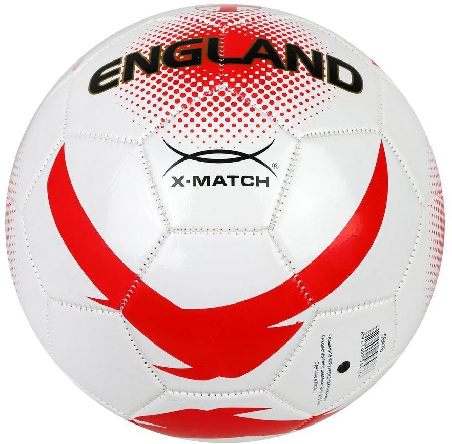 Мяч футбольный X-Match, 1 слой PVC, Англия
