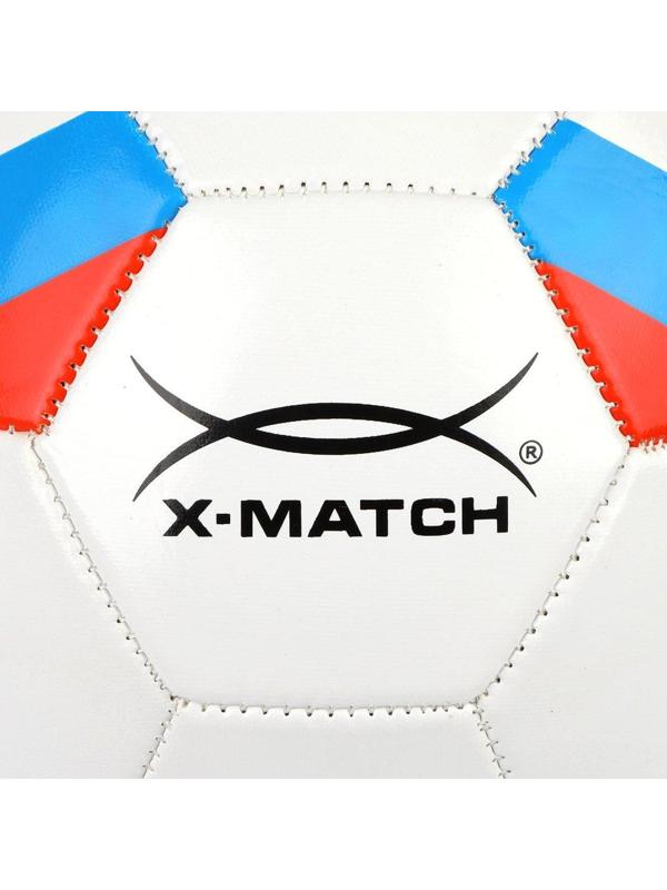 Мяч футбольный X-Match, 1 слой PVC 1,6 мм., ФлагРоссия