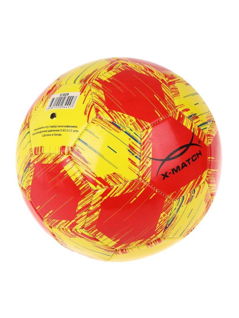 Мяч футбольный X-Match, 1 слой PVC, 1.8 мм. 330-350 гр. Размер 5.