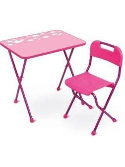 Набор мебели розовый