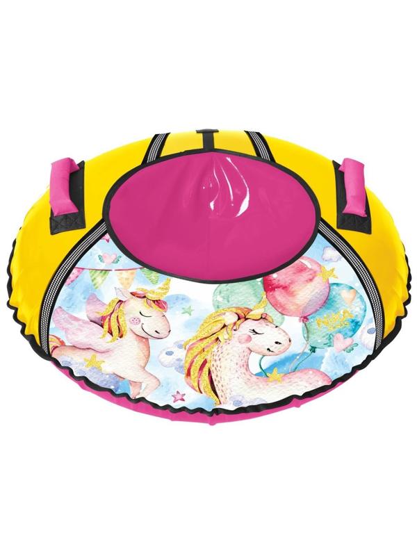 Тюбинг с рисунком единорога, D-95 см