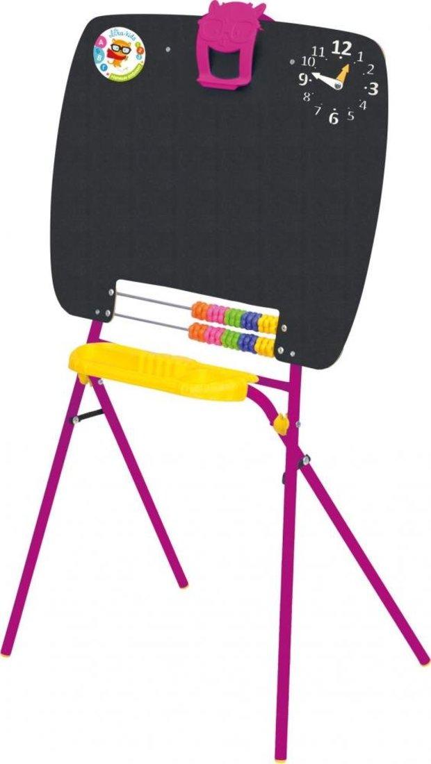 Мольберт односторонний - Доска знаний (сиреневый)