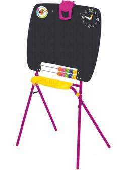 Мольберт односторонний - Доска знаний (сиреневый)