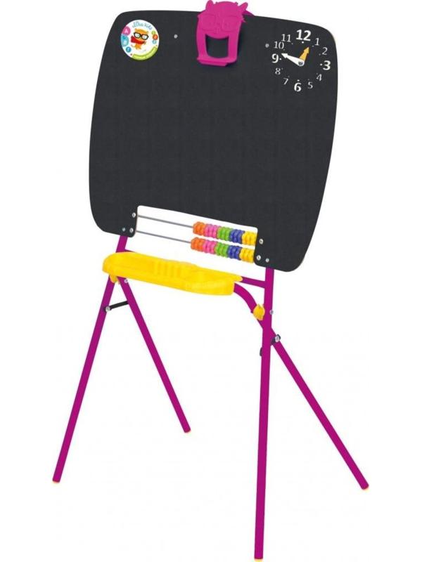 Мольберт односторонний - Доска знаний (сиреневый)