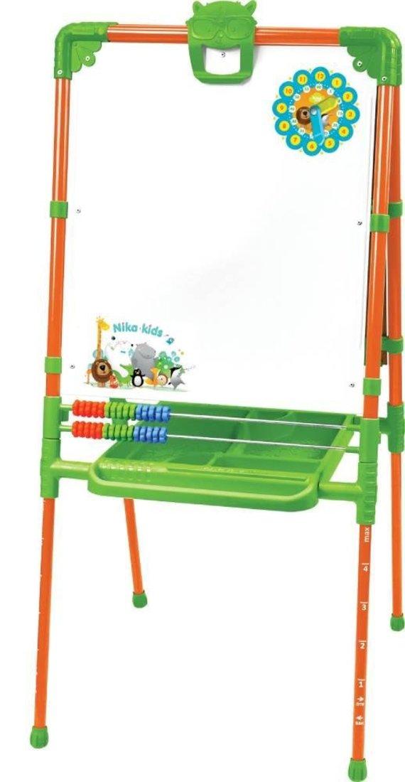 Мольберт двусторонний - Доска знаний, растущий (оранжевый)