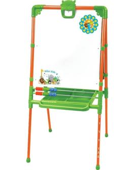 Мольберт двусторонний - Доска знаний, растущий (оранжевый)