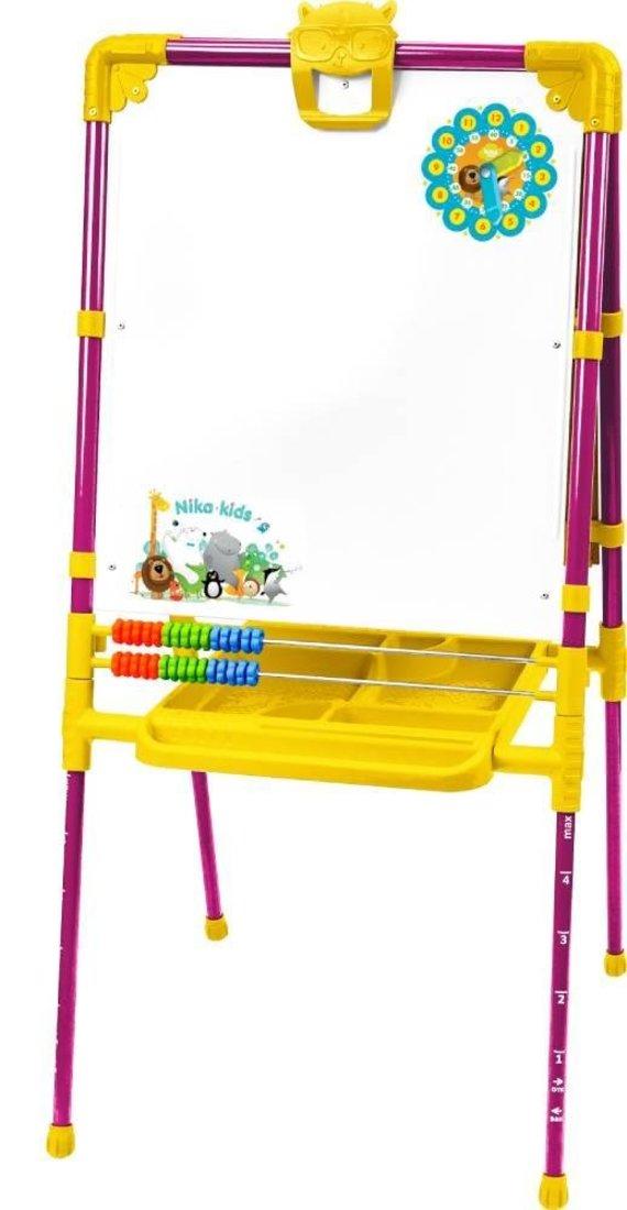 Мольберт двусторонний - Доска знаний, растущий (сиреневый)