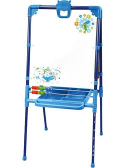 Мольберт двусторонний - Доска знаний, растущий (синий)