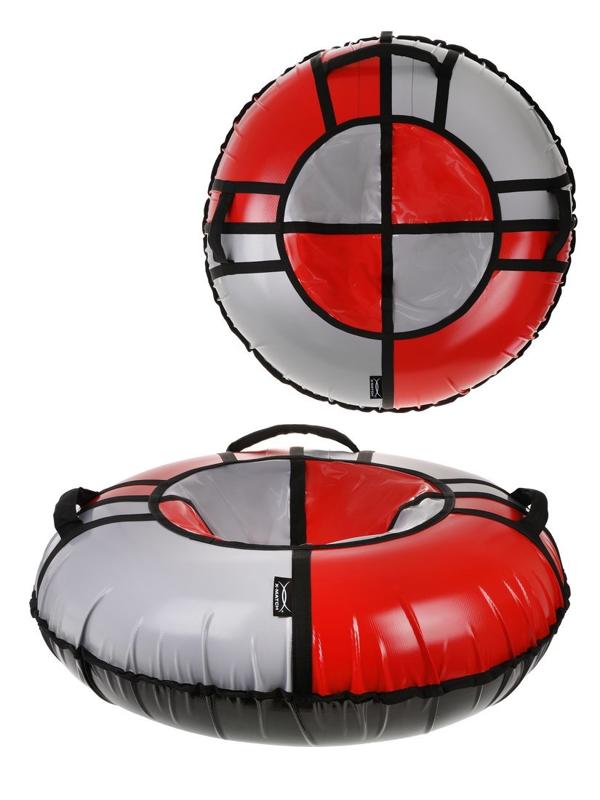 Тюбинг X-Match Sport красный-серый 100см