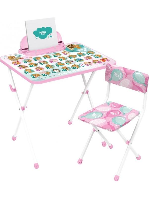 Набор мебели с забавными медвежатами (розовый)