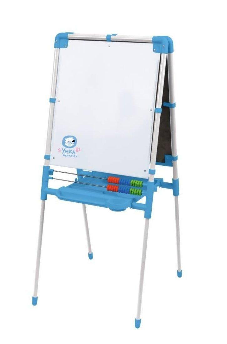 Мольберт двусторонний - Доска знаний №1 (голубой)