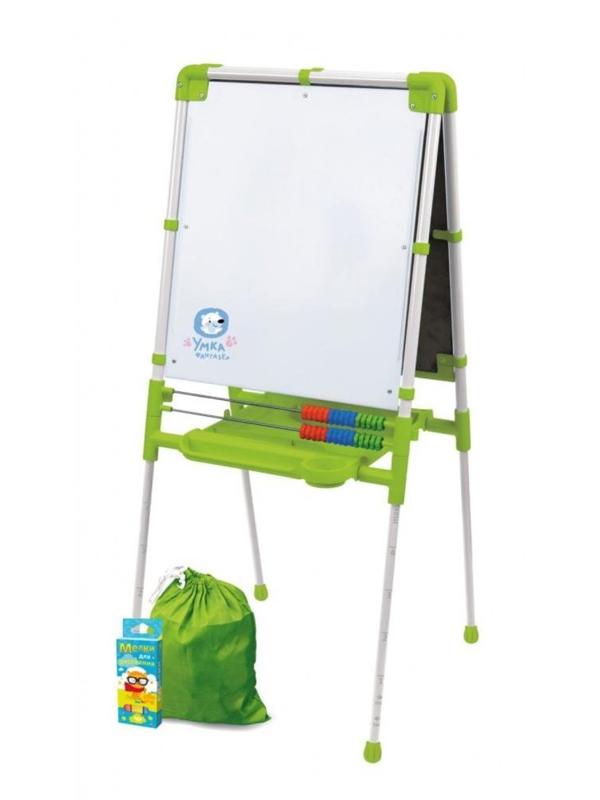 Мольберт двусторонний - Доска знаний №2 (салатовый)