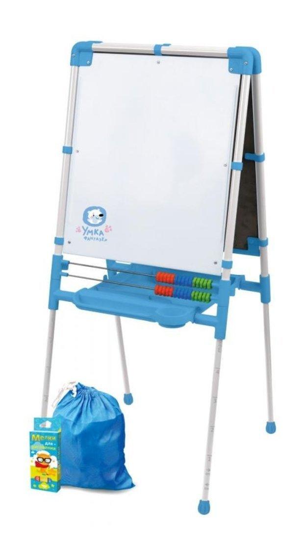 Мольберт двусторонний - Доска знаний №2 (голубой)
