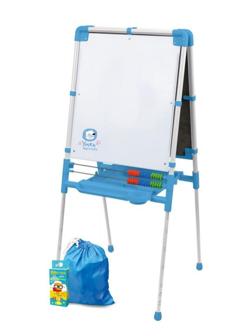 Мольберт двусторонний - Доска знаний №2 (голубой)