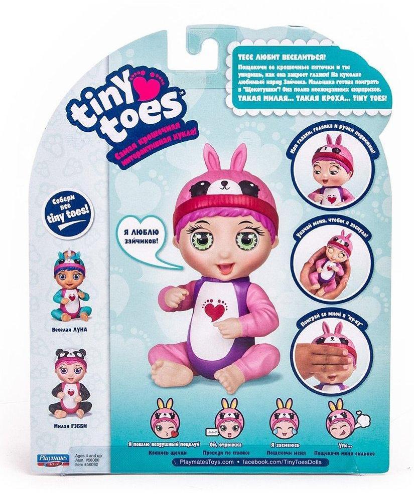 Интерактивная игрушка Tiny Toes, Зайка