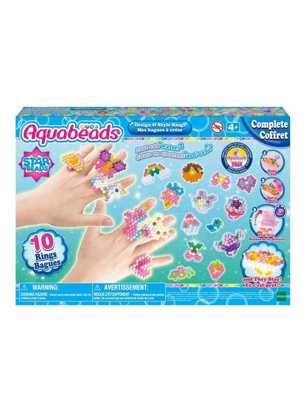 Набор для творчества аквамозаика Колечки делюкс