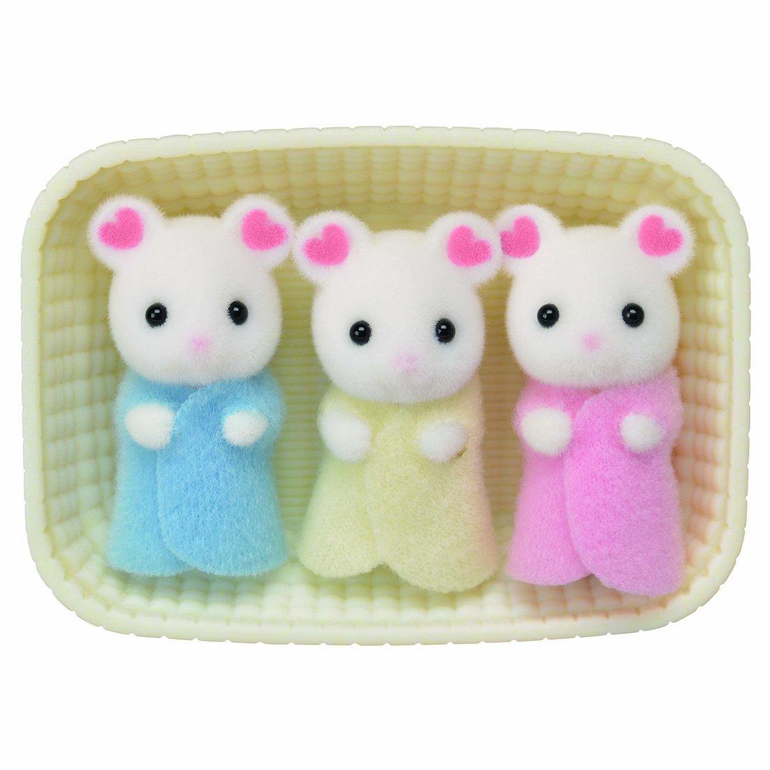 Тройняшки Зефирные мышата