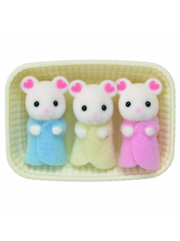 Тройняшки Зефирные мышата