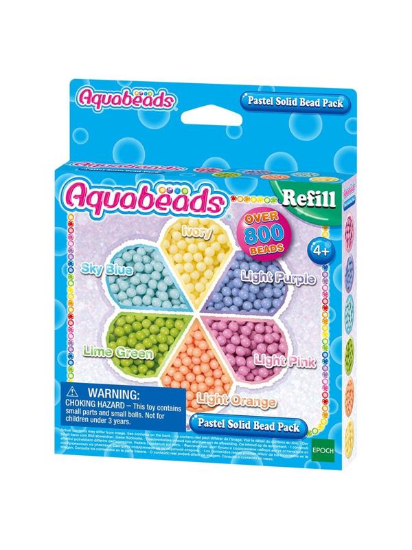 Набор для творчества аквамозаика бусины пастельных тонов