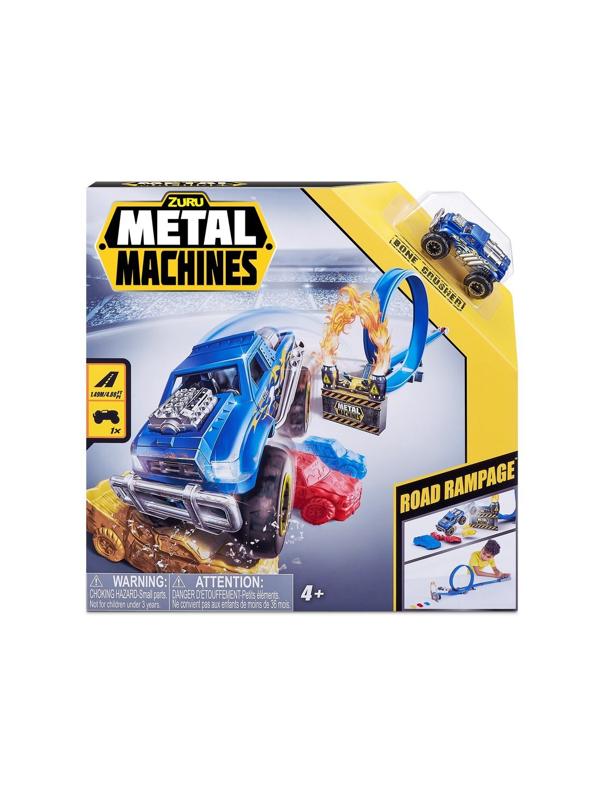 Игровой набор Zuru Metal Machines трек с машинкой Дорожная ярость