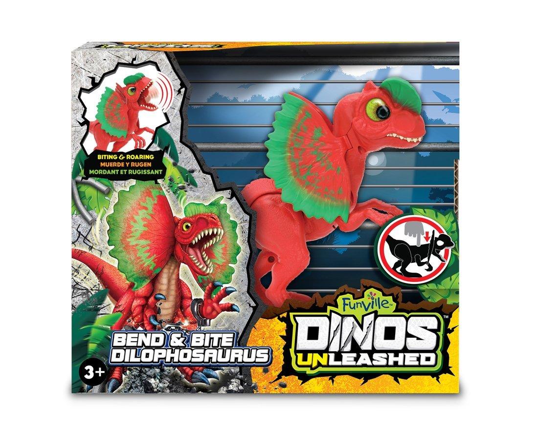 Игрушка Dino Uleashed динозавр Дилофозавр со звуковыми эффектами
