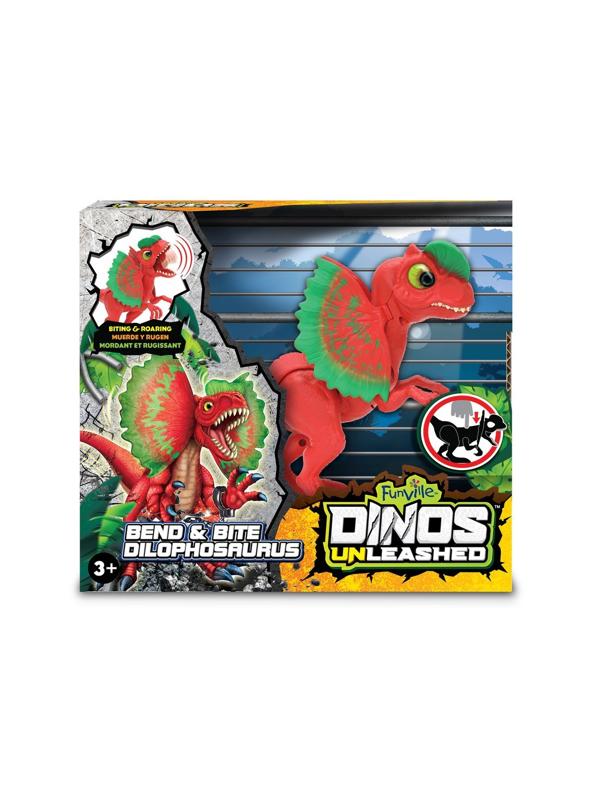 Игрушка Dino Uleashed динозавр Дилофозавр со звуковыми эффектами