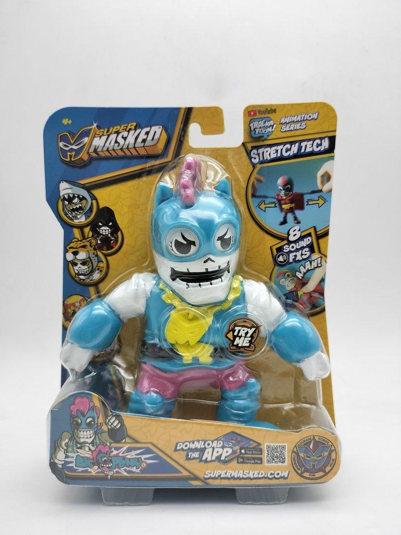 Фигурка-тянучка SUPERMASKED, супергерой BIG PONY, со звуком