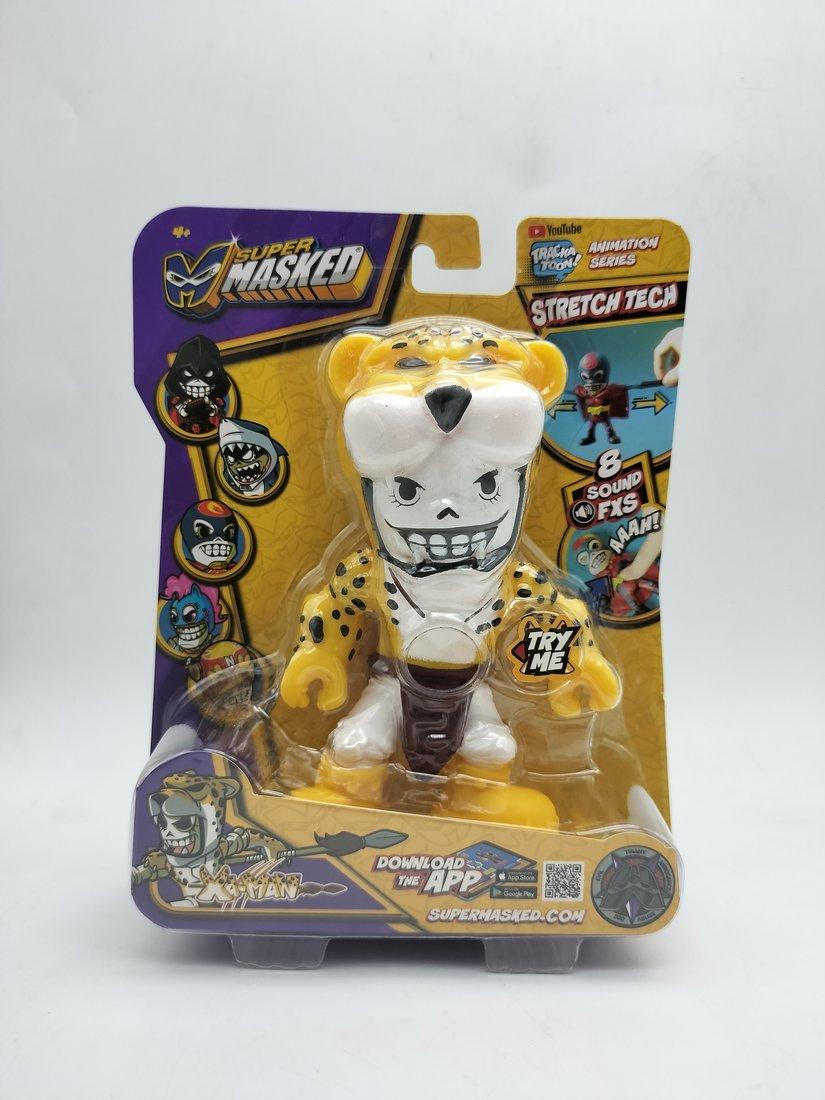 Фигурка-тянучка SUPERMASKED, супергерой XA MAN, со звуком