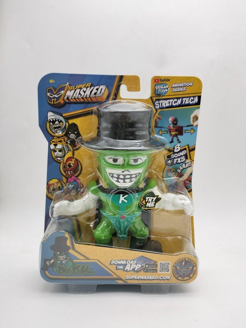 Фигурка-тянучка SUPERMASKED, супергерой DR KAL со звуком