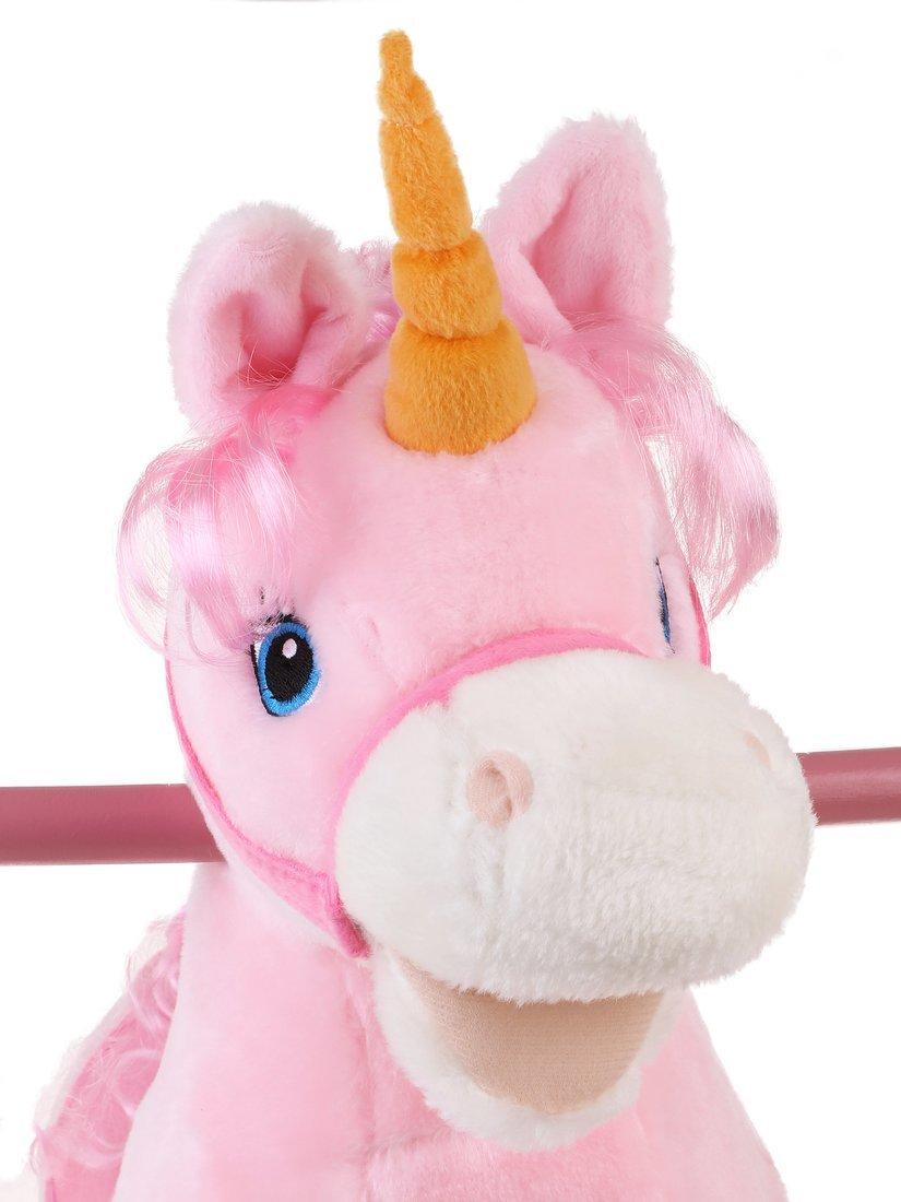 Лошадка-качалка 74 см, мелодия, звук галопа, эл.пит.AA*3шт. не вх.в комплект