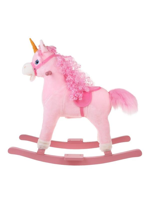 Лошадка-качалка 74 см, мелодия, звук галопа, эл.пит.AA*3шт. не вх.в комплект