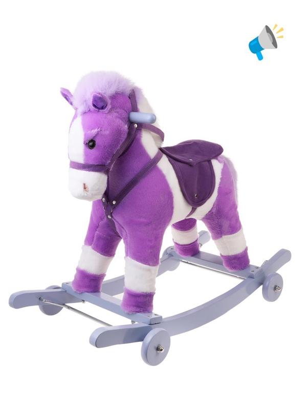 Лошадка-каталка 71 см, звук, эл.пит.AA*2шт. не вх.в комплект
