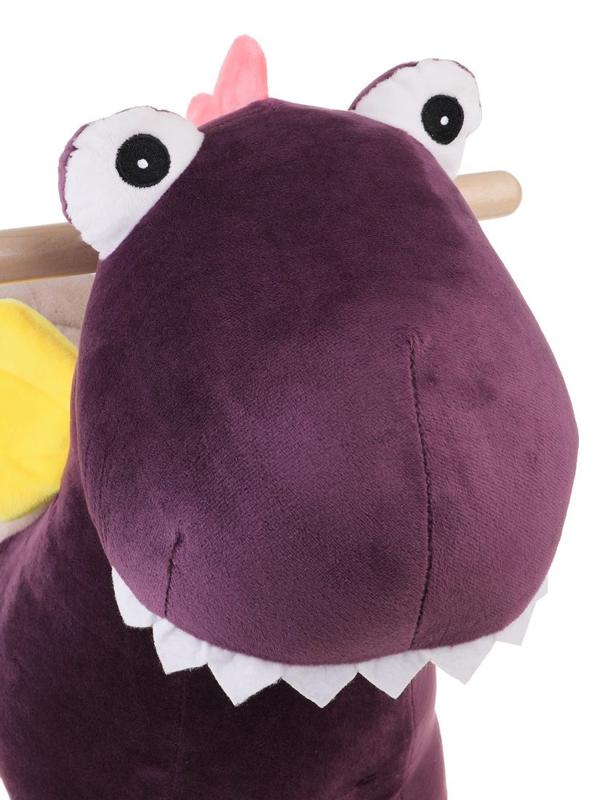 Динозаврик-качалка 74 см, звук, эл.пит.LR44*3шт.вх.в комплект