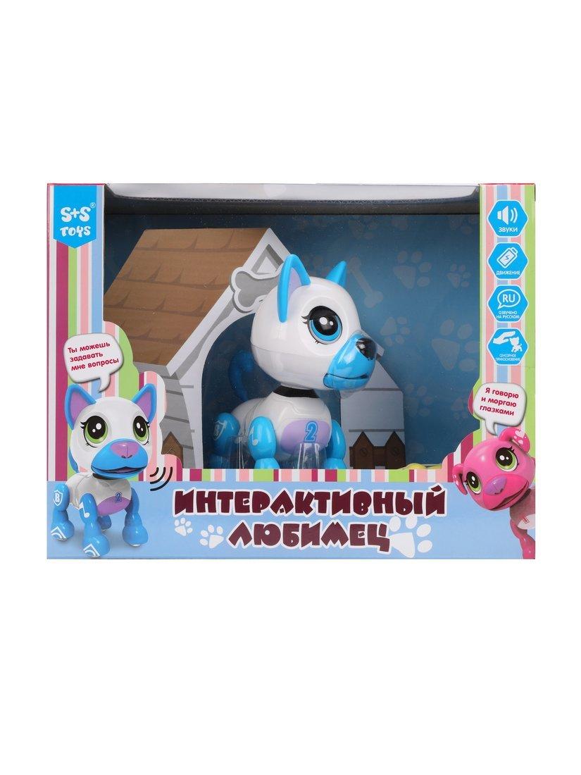 Собака эл., Любимец, свет, звук, рус.озвуч., сенсор.упр., встроен.аккум., USB
шнур, косточка 1шт, миска 1 шт.