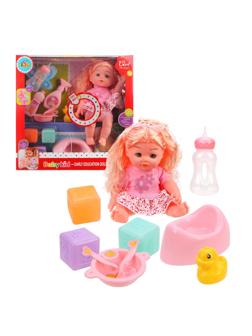 Игр. набор Мой малыш,звук, в компл. кукла 35 см, аксесс. 12 предм., эл. пит.
AG13х2шт. вх. в компл., кор