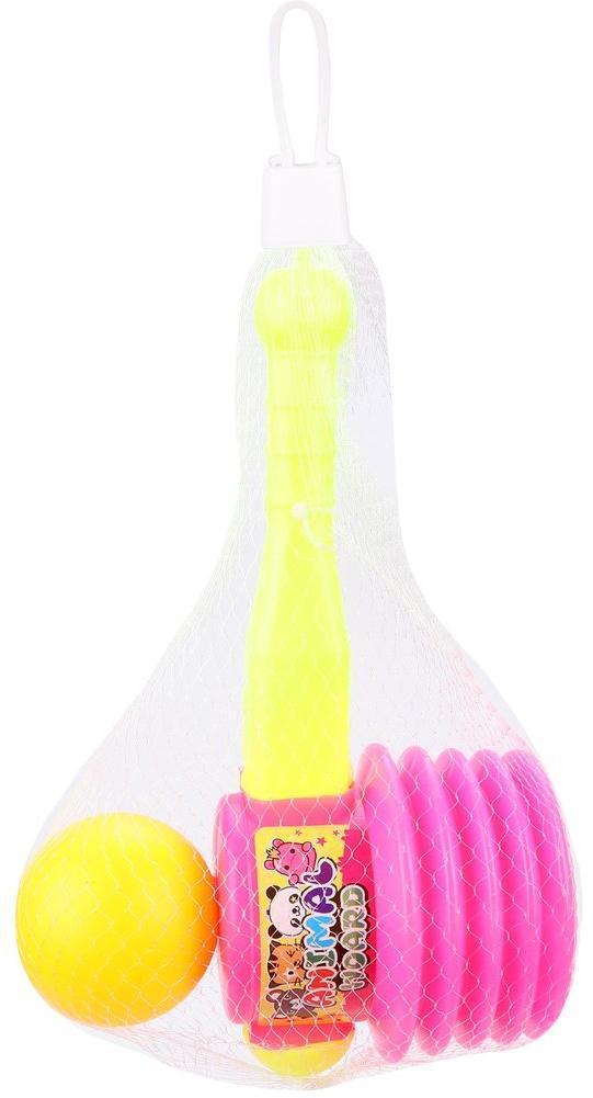 Молоточек-пищалка Колобок, в ассорт., сетка