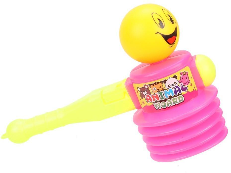 Молоточек-пищалка Колобок, в ассорт., сетка