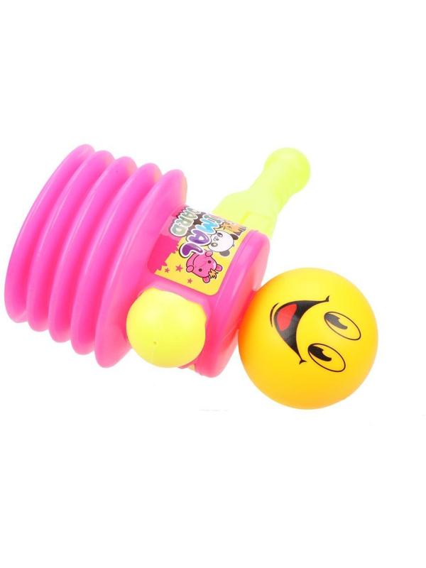 Молоточек-пищалка Колобок, в ассорт., сетка