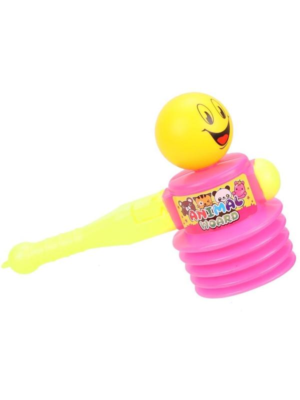 Молоточек-пищалка Колобок, в ассорт., сетка