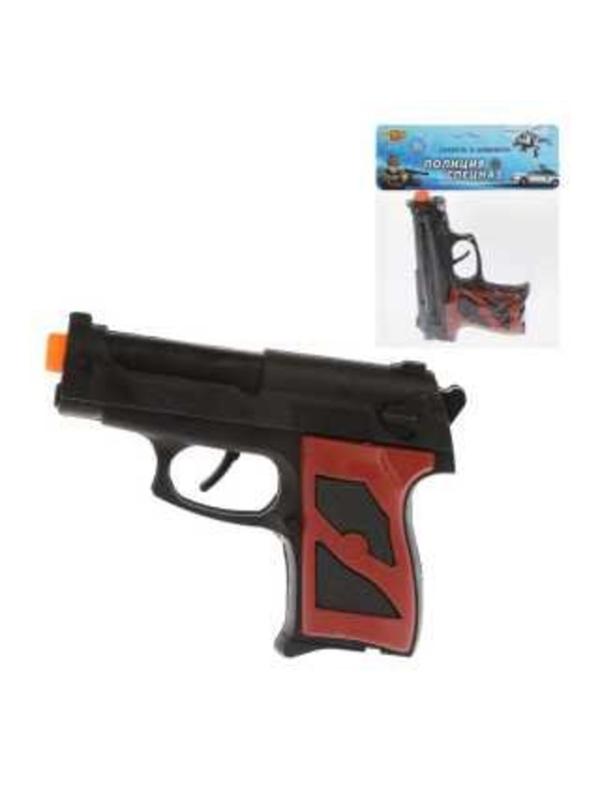 Пистолет с механической трещоткой, пакет, в ассортименте