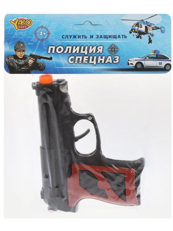 Пистолет с механической трещоткой, пакет, в ассортименте