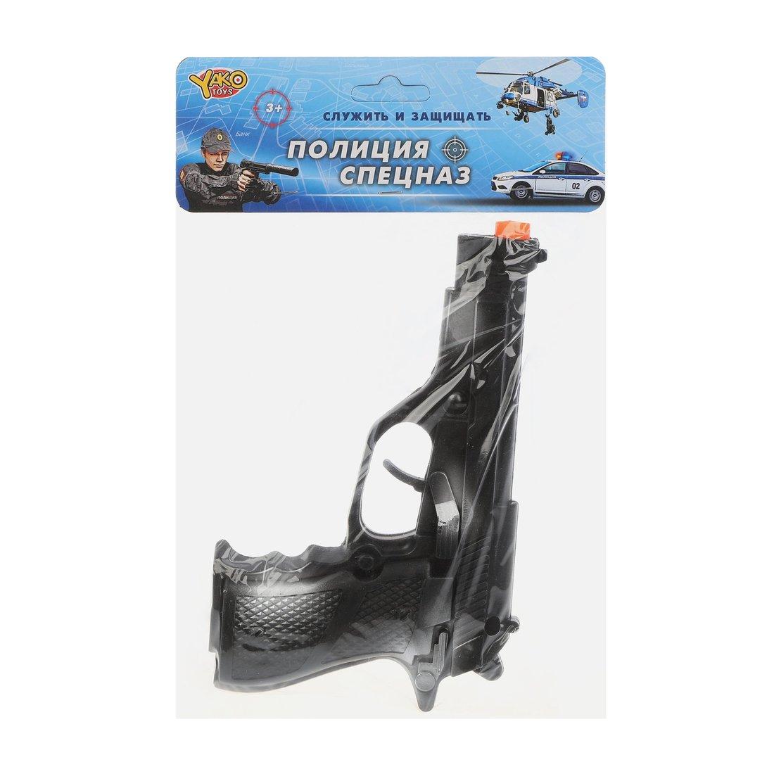 Пистолет с механической трещоткой, пакет, в ассортименте