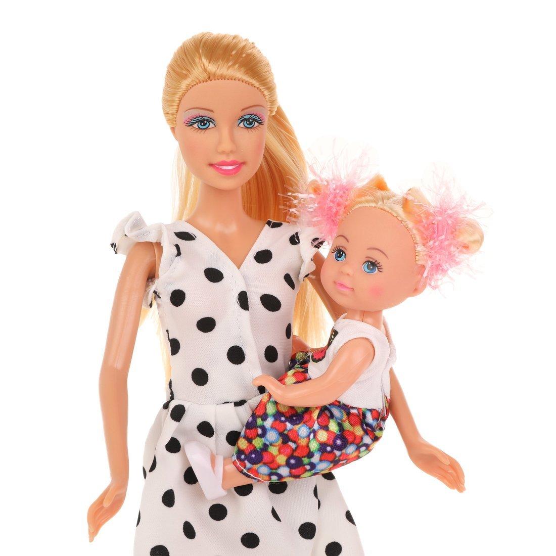 Игровой набор Defa Lucy. «Супермаркет» 2 куклы, 16 предм.в компл.