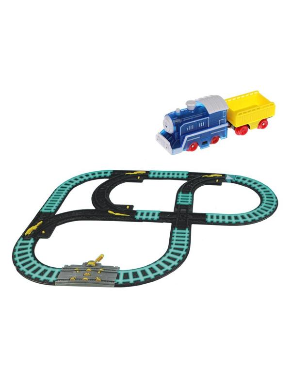 Игр.набор Железная дорога эл., свет, звук, эл.пит.АА*4шт.не вх.в комплект